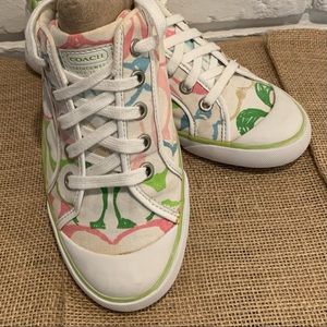 Coach Barrett Canvas Signature Sneakers